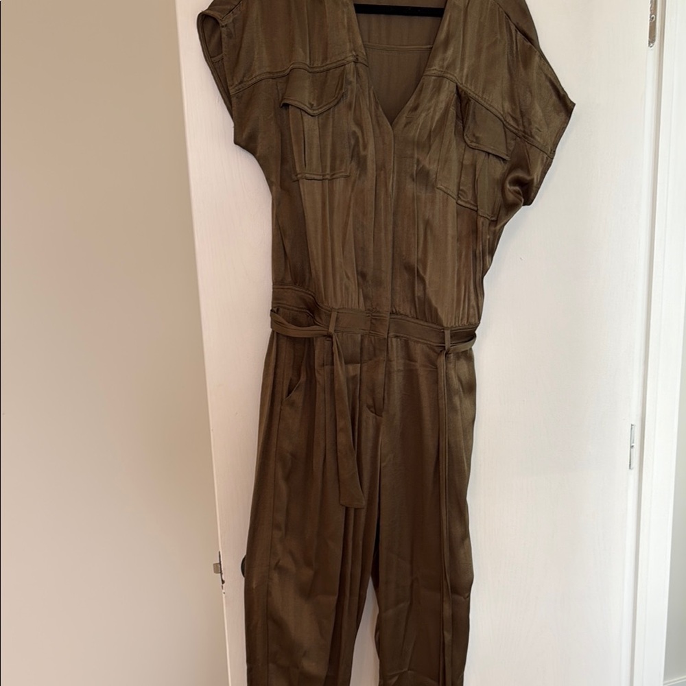 Olive Green Jumpsuit
